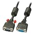 Produktbild LINDY VGA-Verlängerung, schwarz , 10m HD15 M/F (mit Muttern), DDC2