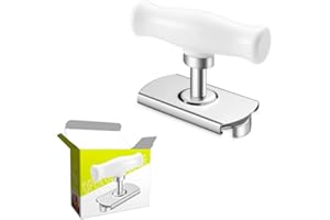 YKKJ Ouvre-Couvercle Réglable Ouvre-Bocal Manuel Heavy Duty Tin Opener Multifonctionnel Économie de Travail Ouvreur de Bocal Ouvre-Couvercle pour Arthrite Outil de Préhension Spirale