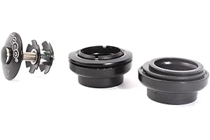 KHEBIKES Set sterzo BMX 1" KHE senza filettatura nera