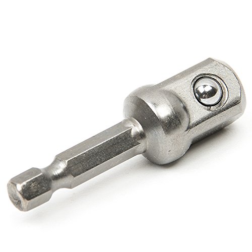 Fortag 8 teilig Stecknussadapter Akkuschrauber Stecknuss Adapter Socket Steckschlüssel Nuss Set für Bithalter und Akku Schrauber 1/4″, 3/8″, and 1/2″ Drive - 5