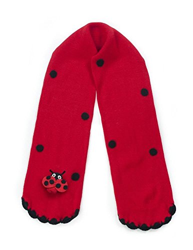 Kidorable Kids Knitted Scarves (Ladybug)