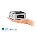 Produktbild CSL Intel NUC Celeron N3050-2A inkl. Windows 10 Home - 2 x 1600 MHz, 4 GB RAM, 120 GB SSD, Intel HD Graphics, USB 3.1, WLAN