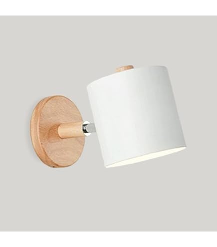 EGLO wandlamp Townshend 3, vintage muurlamp in industrieel ontwerp, retro wand lamp van staal en hout, kleur zwart, bruin, E27 fitting, FSC- gecertificeerd