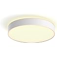 Philips Hue New White and Colour Ambiance Enrave Large Ceiling Light [White] with Bluetooth. Works with Alexa, Google Assistant and Apple Homekit