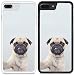 Produktbild I-Sonite Hard Back Printed Pug Pattern Benutzerdefinierte Fall Abdeckung für Motorola E5 Play