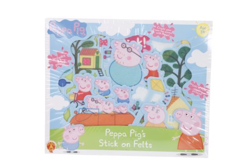 Peppa Pig House Stick-on Felts