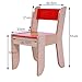 Labebe - Kids Wooden Furniture Set Table and Chairs of Apple