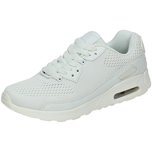 DEMAX 7-6897D-12 Deportivas Blancas Mujer Deportivos Blanco 39