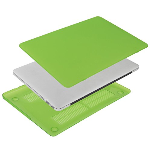 MOSISO Ultra Slim Plastik Hartschale Schutzhülle Hülle Snap Case für Macbook Pro 13 Zoll mit Retina Display NO CD-ROM Drive (A1502 / A1425), Lichtdurchlässig Greenery - 5