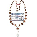 Shri Rudram Siddha Mala 1 – 14 Mukhi,Gauri Shankar & Ganesh Java Rudraksha Lab Certified in Silver SD1