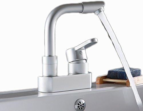 Space Aluminum Single Handle Single Hole Basin Faucet