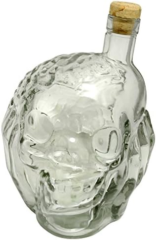 Oliphant Zombie Head Drink Decanter, Transparent
