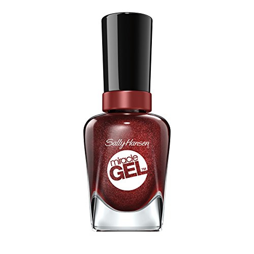 Sally Hansen Miracle Gel Nail Polish, Metallic Shades, Spice Age, 14.7 ml