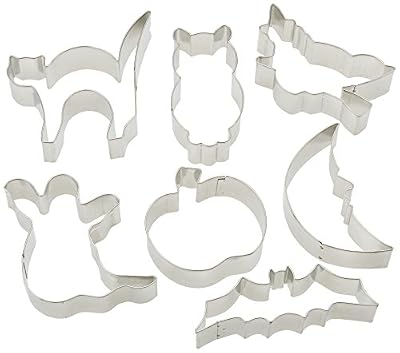 Ibili 723700 Lot de 7 coupe-pâtes étames Halloween (6,5..10 cm)