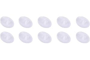 QUARKZMAN 17mm Dia Vite Cappuccio Coperture x 100pz Rotondo Sagomato Plastica Auto Autofilettante Vite Testa Coperchi per Casa Mobili Maschiatura Vite Decorazione, [Bianco]