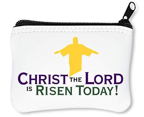 Preisvergleich Produktbild Christ The is Risen Today Reißverschluss-Geldbörse Brieftasche Geldbörse