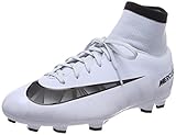  Nike Unisex-Kinder JR Mercurial Victory VI CR7 DF FG Fußballschuhe, Blau Schwarz-Weiß-Blauton 401, 36.5 EU