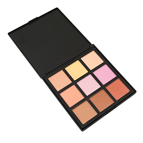 VWH 9 Farben Lidschatten Palette Makeup Eyeshadow Kosmetik Profi Augenpalette - 3