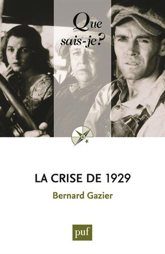 Télécharger La crise de 1929 livre En ligne