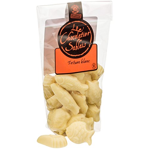 Preisvergleich Produktbild Le Chocolatier Sablais Kleine Meerestiere aus Weißer Schokolade