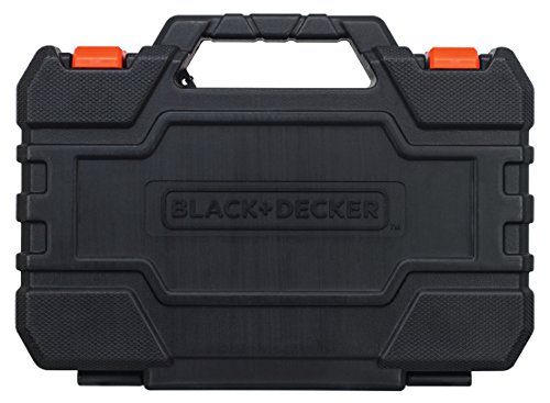 Black + Decker Bohrer-und Schrauberbit-Set 50-teilig, Metall-; Stein-und Holzbohrer, Schrauberbits, Stecknüsse, A7188 - 3