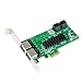 Produktbild Syba SD-PEX40099 4 Port SATA III PCI-EXPRESS 2.0 x 1 Controller Karte