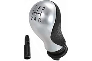 Goolsky Schaltknauf, 5 Gänge, manuell, kompatibel mit Citroen C5 01–08 Xsara Picasso 99–08