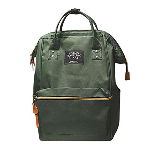 Preisvergleich Produktbild Tomatoa Rucksack Wanderrucksack Schultasche Schulrucksack Schulrucksack Herren Damen Mädchen Jungen Teenager Rucksäcke (Armee-Grün)