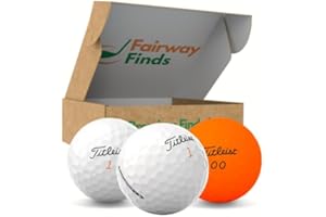 Fairway Finds for Used Titleist Golf Balls Mix – Premium Lake Golf Balls Pearl/Grade A for Practice & Play - 20 pack