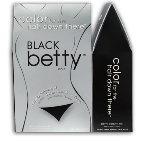 Black Betty - Colour for the Hair Down There - Black