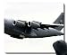 Produktbild Mauspad mit genähtem Rand, Air Force AMC McGuire C 17 Transportflugzeug Mauspad, Rutschfeste Gummibasis Mousepad