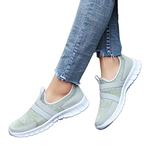 Preisvergleich Produktbild Mode Turnschuhe,Unisex Absolute Männer Frau Laufschuhe Atmungsaktiv Turnschuhe Sneaker Männer Casual Sportschuhe Patchwork Reise Schnürschuhe Sportschuhe (EU:39 / CN:40, Minzgrün)