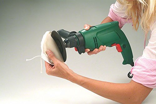 Bosch DIY Lammwollhaube (für Bohrmaschinen verschiedene Materialien, Ø 125 mm, gespannt) - 3