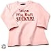 Wipe My Butt Sucker Baby/Kids White T-shirt L/S,12-18 months