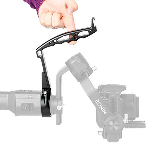 Aleación de aluminio Cuello Anillo Montaje para DJI RONIN S Gimbal Estabilizador de cámara de mano Accesorios Extensión Manija conectar LED luz / Monitor / Mic para DJI RONIN S Gimbal
