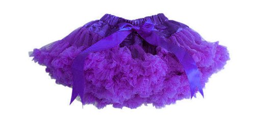 CHIC*MALL 1Pc Baby Girl Kid Infant Toddler Pettiskirt Tutu Skirt Dress Party Dance Clothes * purple (Mediun)