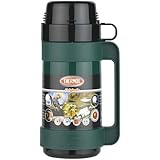 Thermos Mondial 32 Flask Assorted Black/Green/Blue 0.5L 026224 Glass Lined Vacum