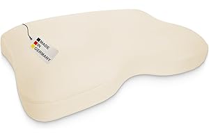 MEINBEZUG DUKAL | Kissenbezug perfekt passend für Liebscher & Bracht Nackenkissen | 40 x 55 cm | aus hochwertigem DOPPEL-Jersey | 100% Baumwolle | Farbe: Natur