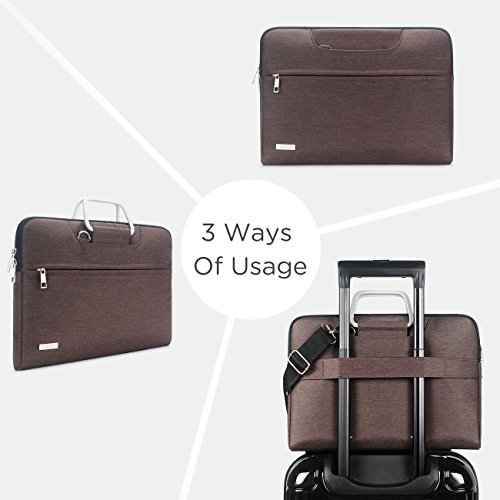 DOMISO Wasserdicht H  lle Carry Tasche Schultertasche f  r 14 zoll Laptops   13 5  Microsoft Surface Book   14  Lenovo Flex 4   6   14  HP 14   14  AS