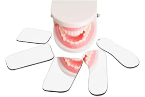 Norhogo Intra-oral fotograferingsspegel, intra-oral inspektionsspegel, 5 stycken, spegel för intra-oral tandfotografering