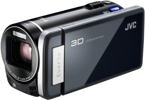 JVC GZ-HM960BEK Full HD Memory Camcorder with SDXC Card Slot (16GB Internal Flash Memory, 1920x1080p, 10x Optical Zoom, HD Lens)