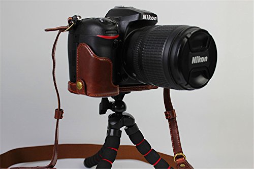 Boliner faite la main en cuir PU FullBody Coque Sac Housse pour appareil photo Nikon D500 avec lentille de 18 300 mm Bottom Ouverture Version Tour de cou Mini sac de rangement reviews Boliner faite la main en cuir PU FullBody Coque Sac Housse pour appareil photo Nikon D500 avec lentille de 18 300 mm Bottom Ouverture Version Tour de cou Mini sac de rangement