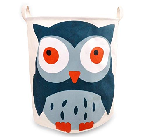EZ Life Kids Toy & Clothes Organizer Laundary Basket - Owl - 1 Pc
