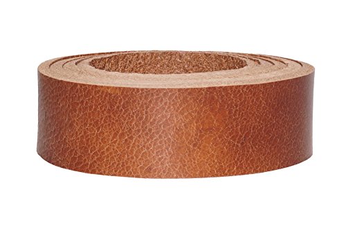 Wasserbüffel Lederriemen 'Florida', Pull Up Büffelleder mit leichtem Glanz, Farbe:braun, Breite:2.5cm breit