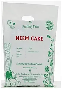 Sterling Neem Cake 1KG Organic Fertilizer with Pest Repellent Qualities.