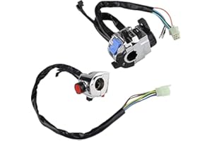 ROLLER KLINIK 1 Paar 7/8 Zoll Motorrad Schalteinheit Lenkerschalter Links und Rechts Shineray QUAD ATV 250 STIXE ST-9E Spyder STXE