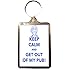 Eastenders - Keep Calm Keyring (Get out of my Pub)