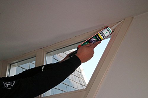 Den Braven Universal Acryl – 20 bis +75 Grad, gute Haftkraft, universelle Anwendung, alterungsbeständig, hochwertiger Dichtstoff, grau, CUA33A501003 - 3