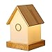 Produktbild Splindg Holz Kunst Kleines Haus Schöne Tischlampe Moderne und Einfachen Stil Tischleuchte Kreative Persönlichkeit Schreibtischlampe Massivholz Leselampe Schreibtisch Computertisch Nachttisch Schlafzimmer Wohnzimmer Studie Lichter Beleuchtung Verzierte Leuchten