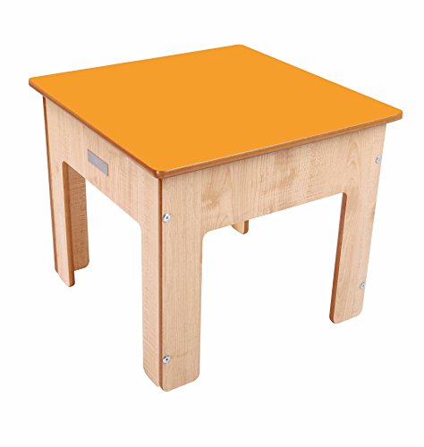 Little Helper FunPit 3 in 1 Sand Pit with Reversible Blackboard Desk Top (Maple/Orange)